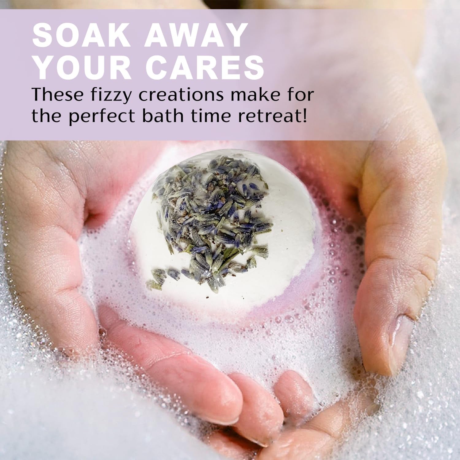 Lavender Spa Gift Set — 7pcs Self-Care Kit for Women