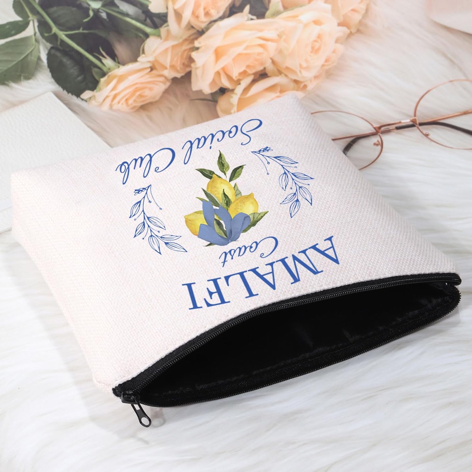 Amalfi Coast Travel Pouch for Women