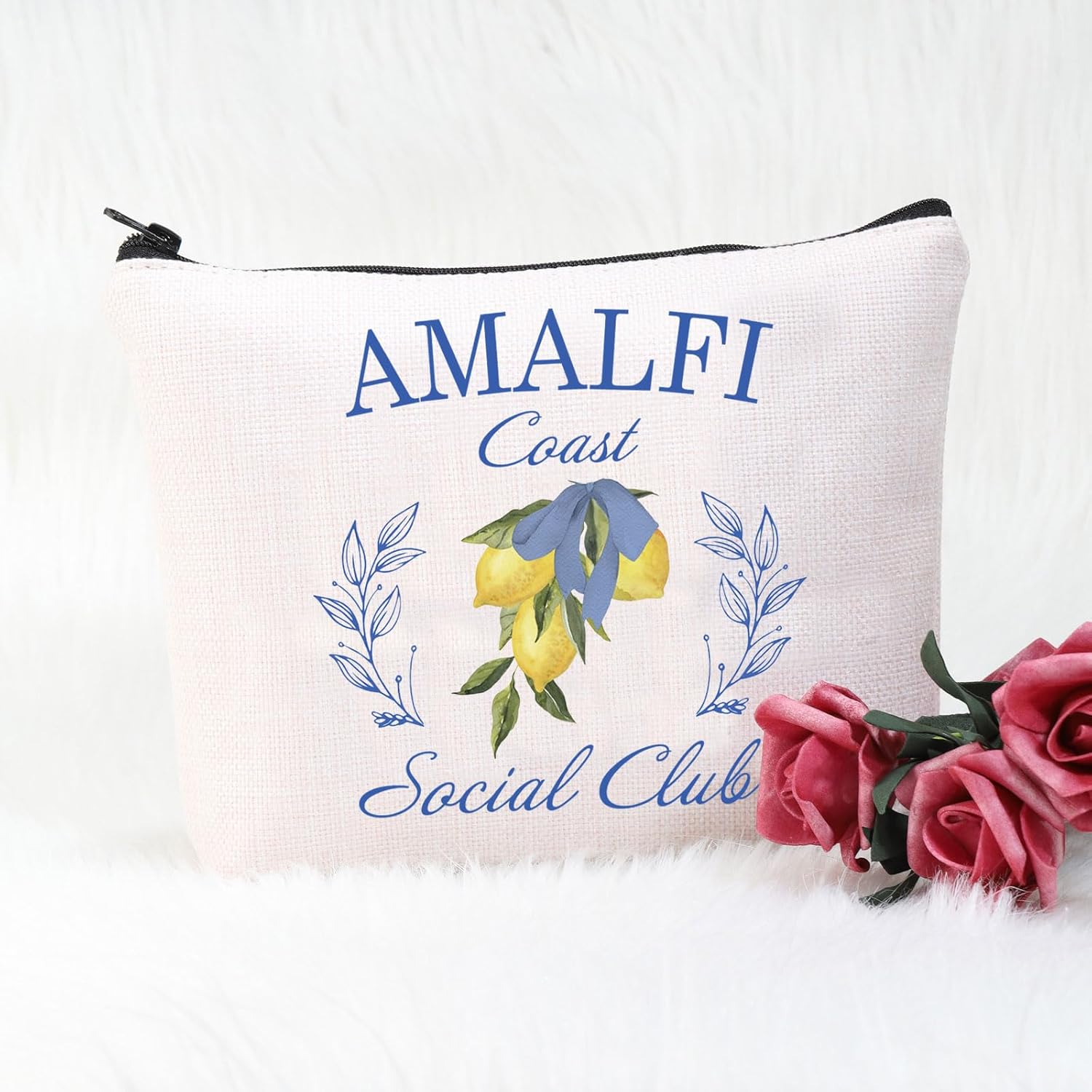 Amalfi Coast Travel Pouch for Women