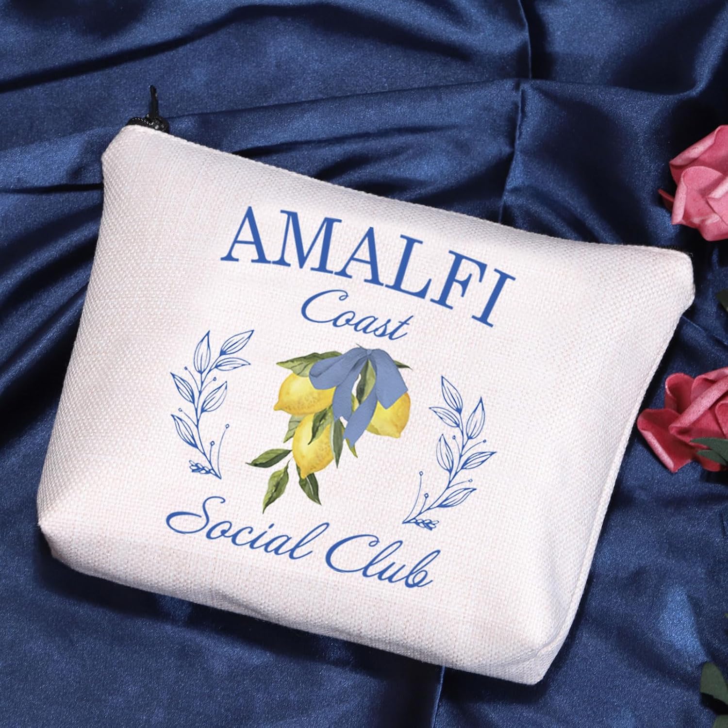 Amalfi Coast Travel Pouch for Women