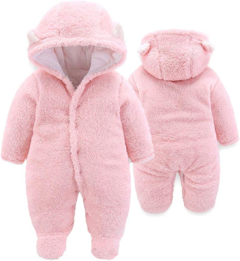 Unisex Baby Winter Snowsuit — Warm Jumpsuit for Newborns