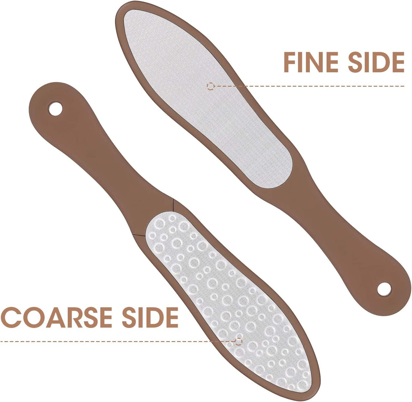 2PCS Foot File Rasp Set — Callus & Cracked Skin Remover