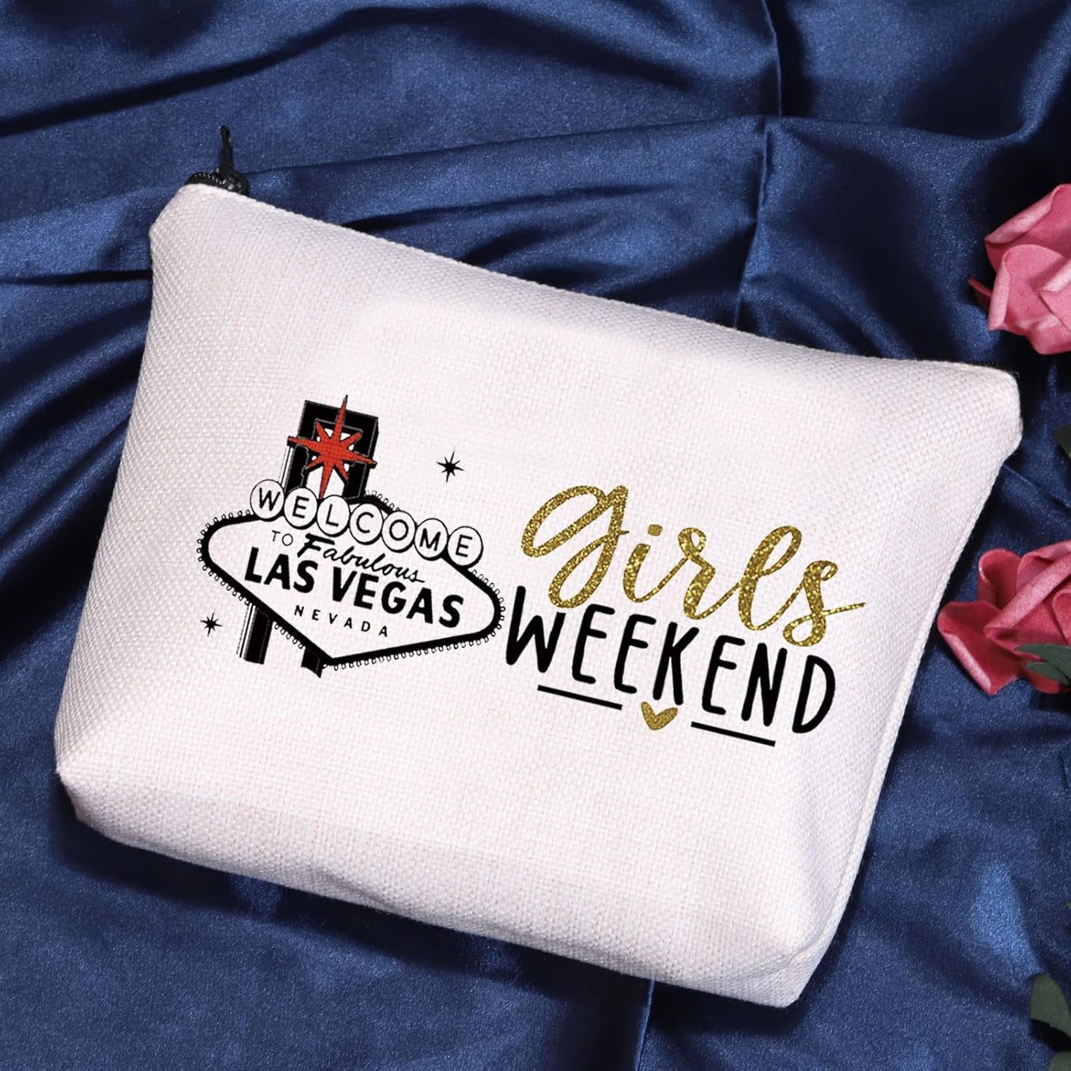 Vegas Party Cosmetic Bag – Bachelorette & Girls Weekend Gift