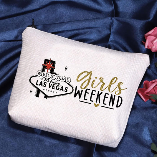 Vegas Party Cosmetic Bag – Bachelorette & Girls Weekend Gift