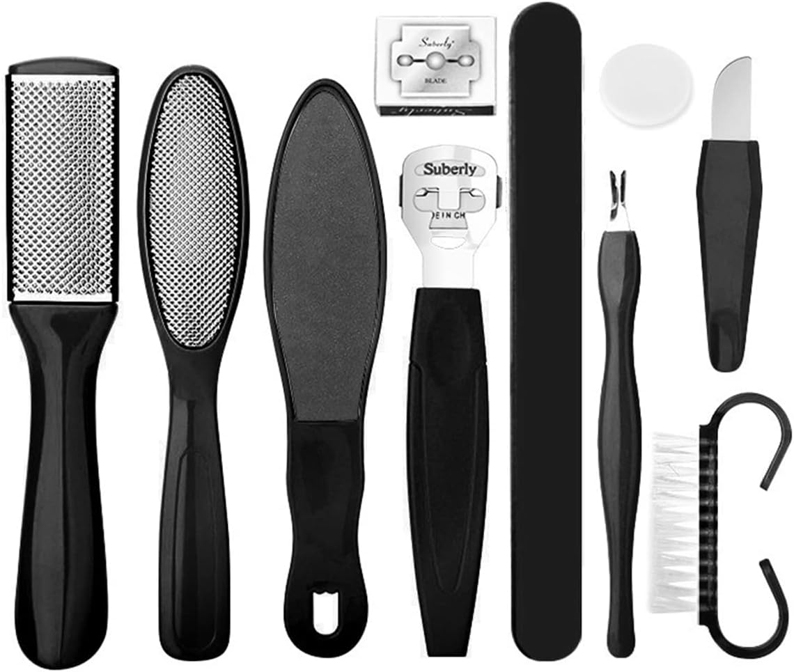 10-in-1 Pedicure Foot Spa Kit – Callus & Dead Skin Remover