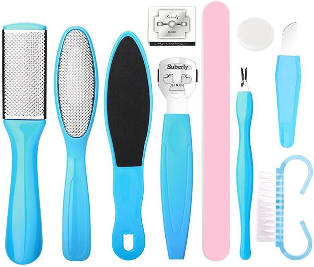 10-in-1 Pedicure Foot Spa Kit – Callus & Dead Skin Remover
