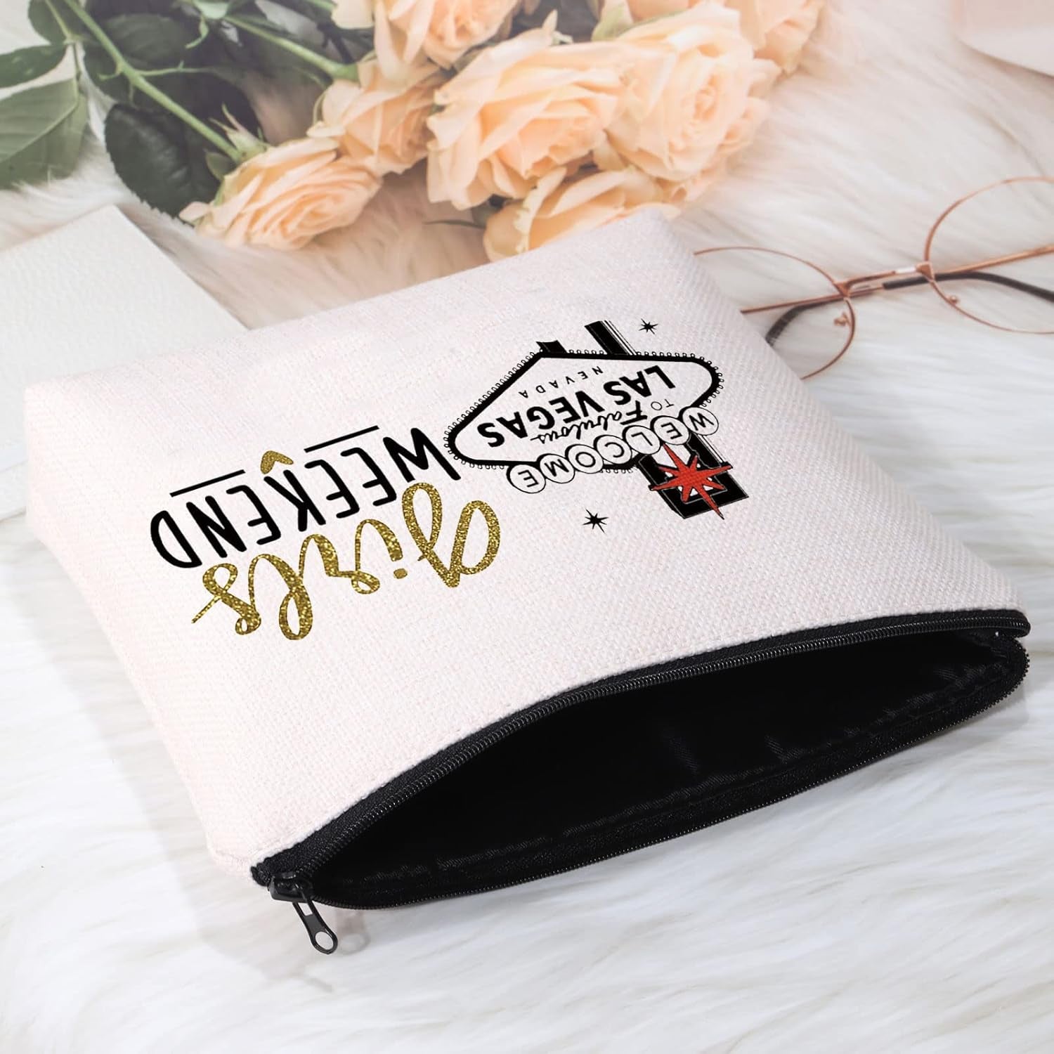 Vegas Party Cosmetic Bag – Bachelorette & Girls Weekend Gift