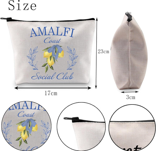 Amalfi Coast Travel Pouch for Women