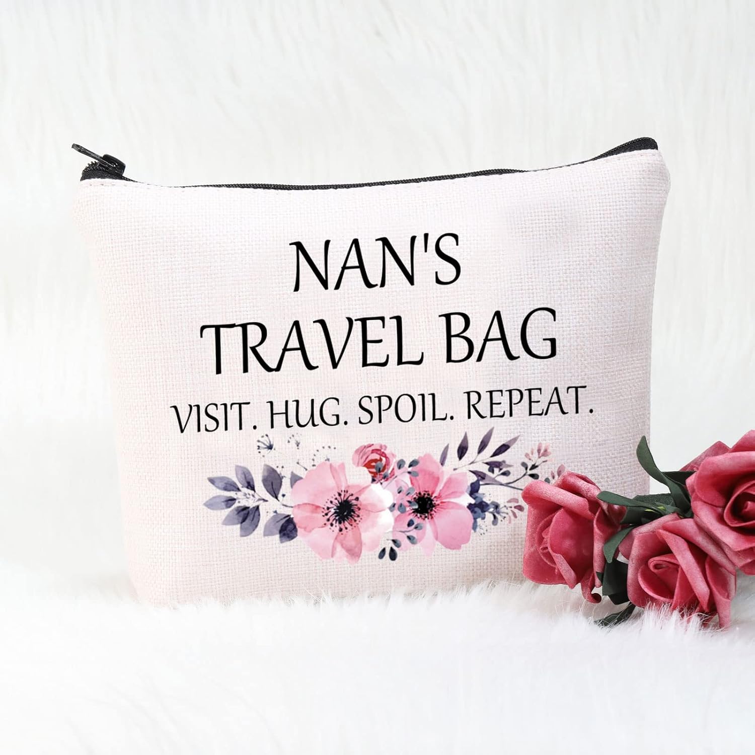Nan’s Travel Cosmetic Bag – Gift for Grandma