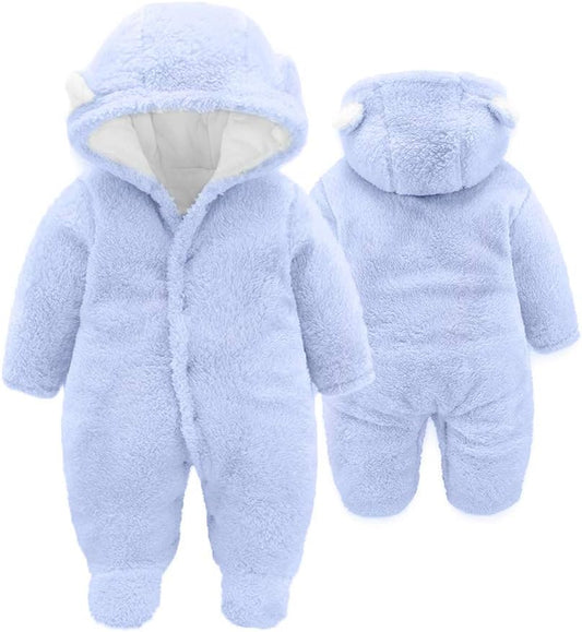 Unisex Baby Winter Snowsuit — Warm Jumpsuit for Newborns