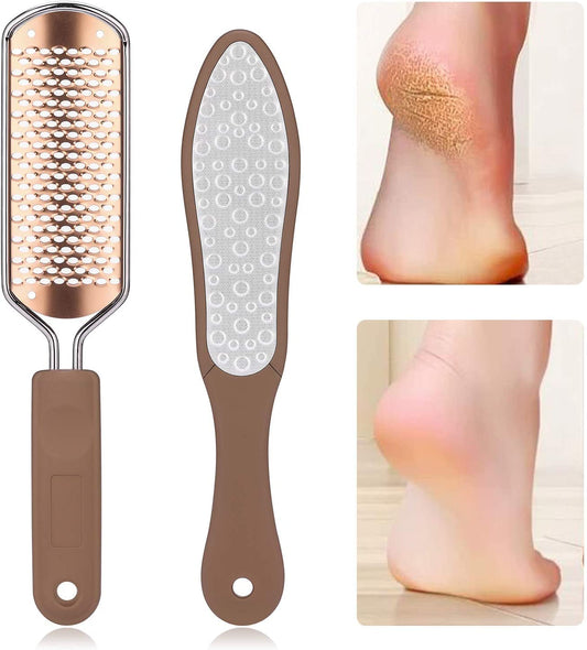 2PCS Foot File Rasp Set — Callus & Cracked Skin Remover