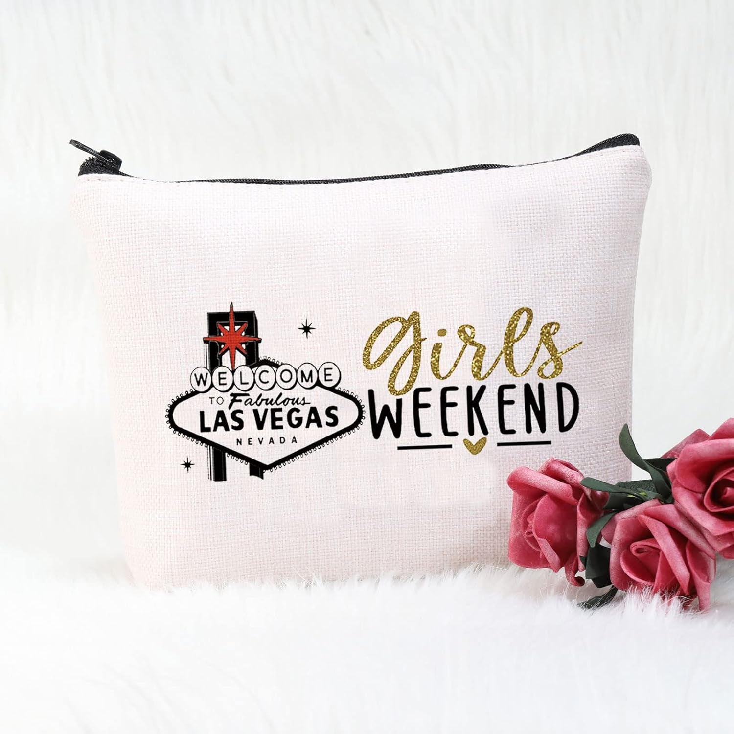 Vegas Party Cosmetic Bag – Bachelorette & Girls Weekend Gift