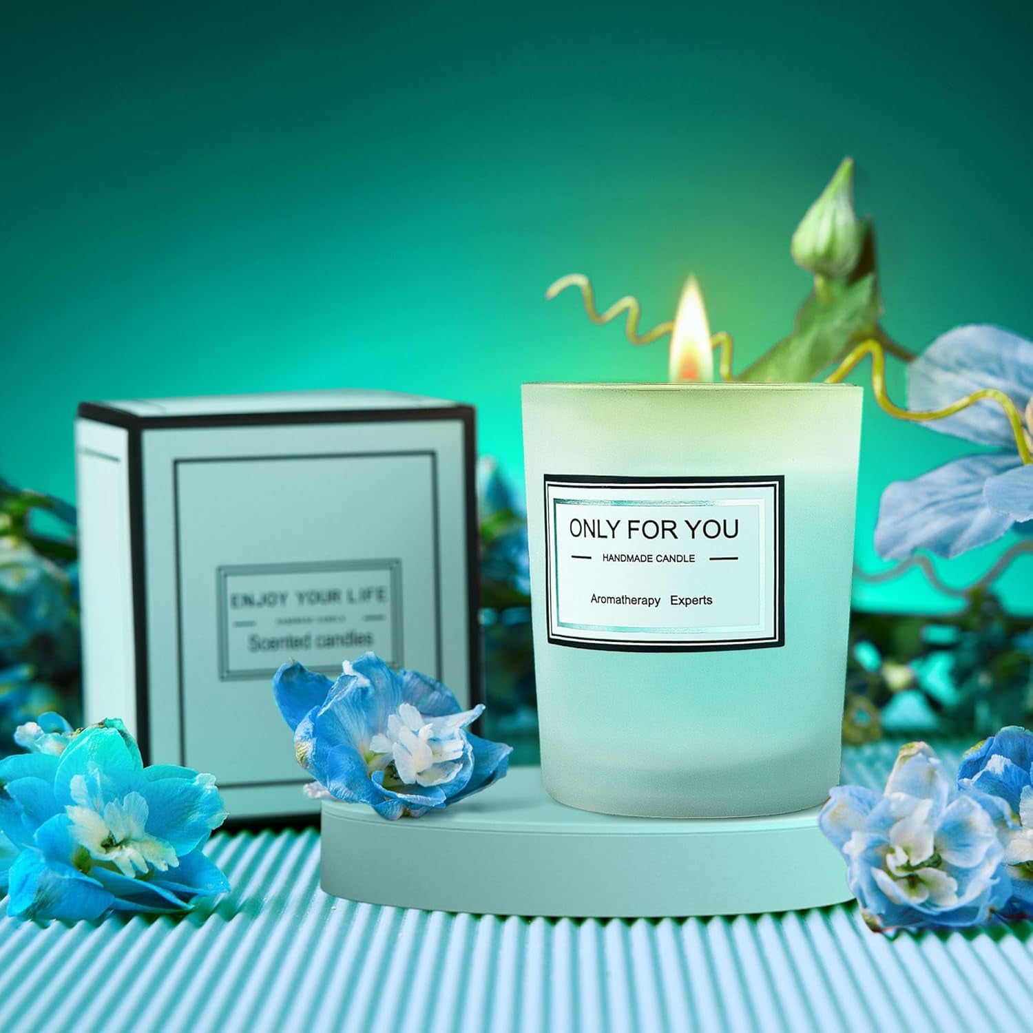 Gardenia Spa Gift Basket for Her — Inspirational Self-Care Set